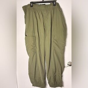Old Navy Olive Green High Rise Jogger Pants 2X NWT